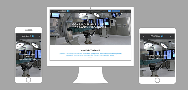 Cohealo website