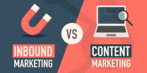 inbound marketing versus content marketing